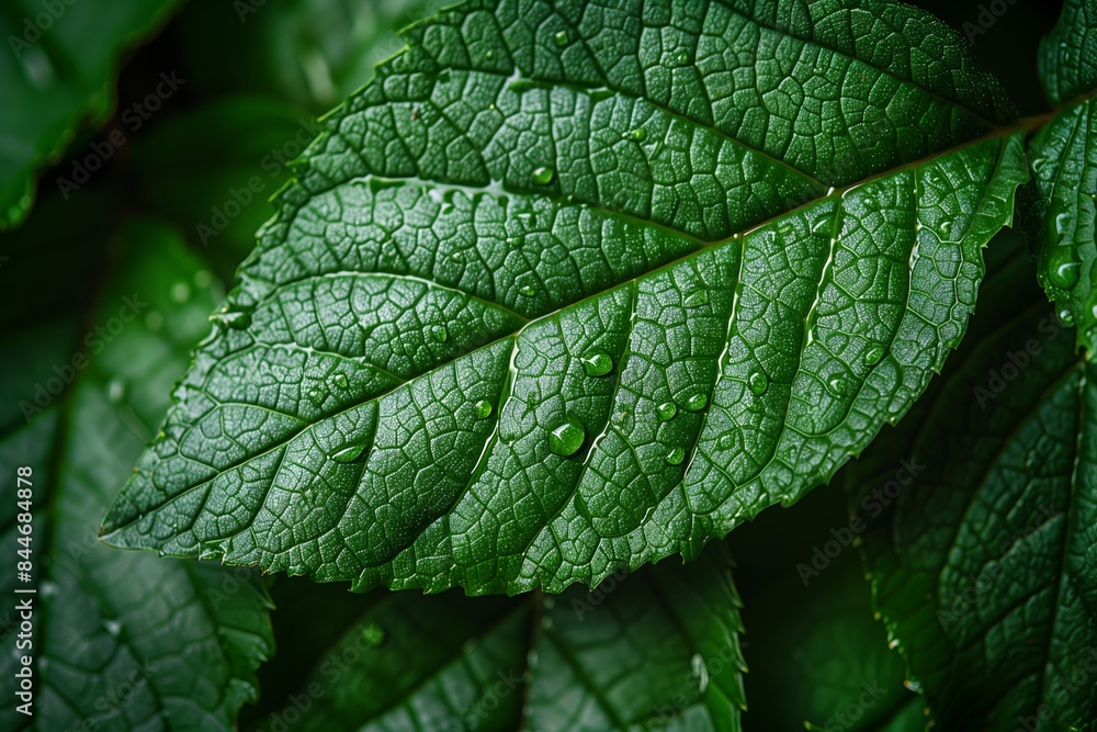 Nature Concept Green Leaf Macro Texture Background Design Space Nature Concept Green Leaf Macro Texture Background Design Space