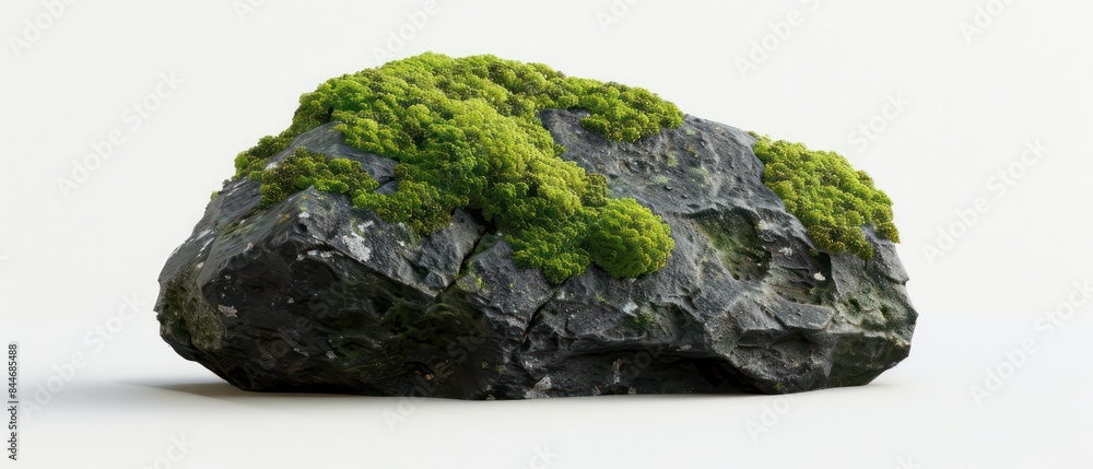 a stone enveloped in vibrant green moss stands as a testament to the beauty of natural simplicity a stone enveloped in vibrant green moss stands as a testament to the beauty of natural simplicity