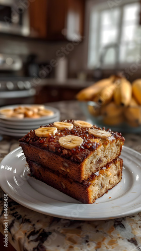 Wallpaper Mural Homemade banana cake
 Torontodigital.ca