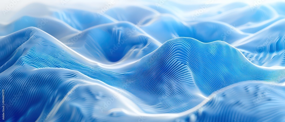 blue background with a super simple wave pattern, radiating calm and relaxation blue background with a super simple wave pattern, radiating calm and relaxation