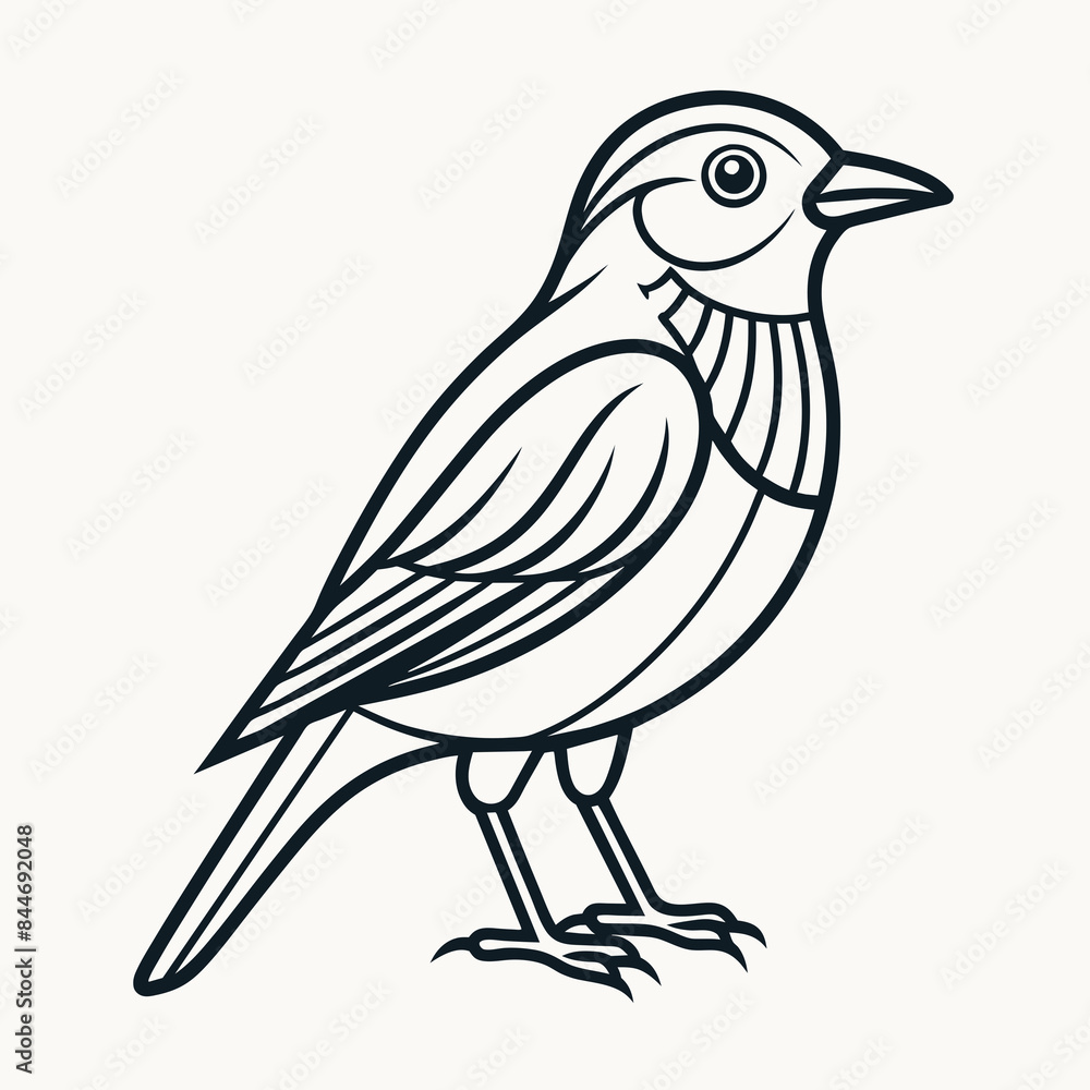 Fototapeta premium bird on a branch
