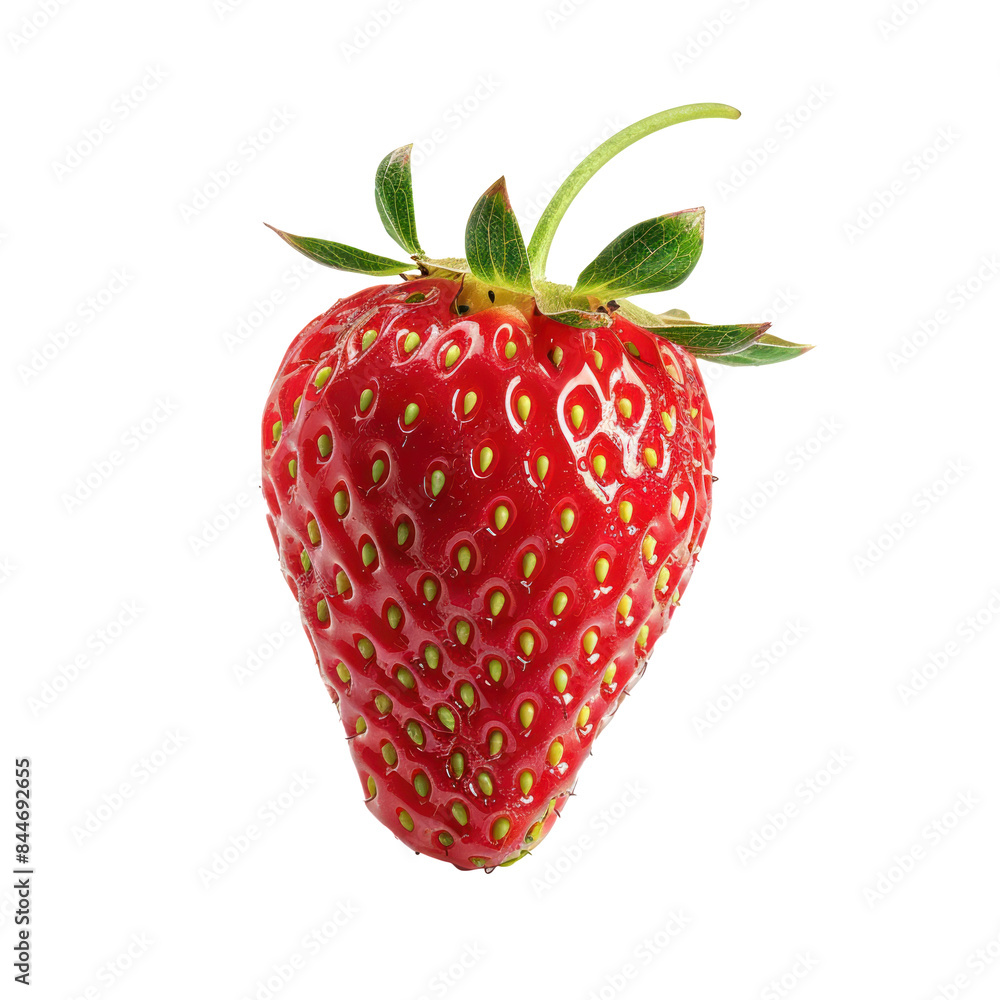 Strawberries isolated on transparent background cutout, PNG file. template for artwork design. Strawberries isolated on transparent background cutout, PNG file. template for artwork design.