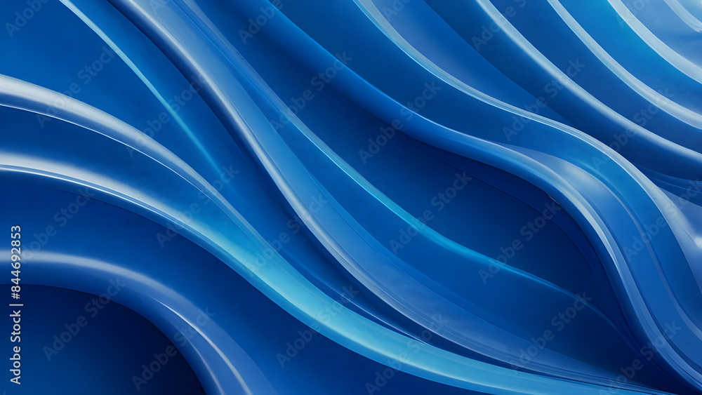Abstract background a blue wavy lines in a blue background Abstract background a blue wavy lines in a blue background