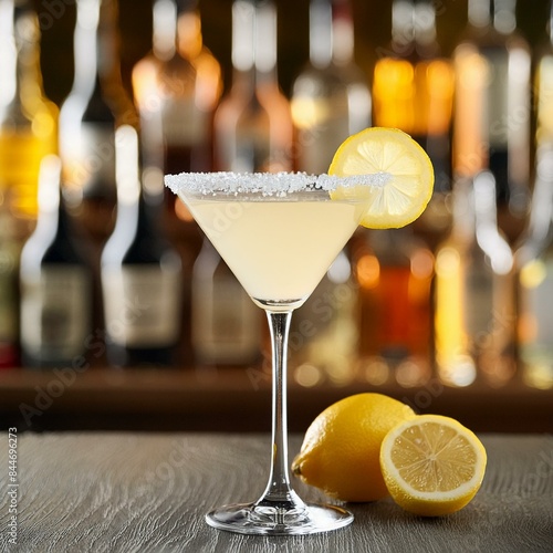 lemon dop martini photo