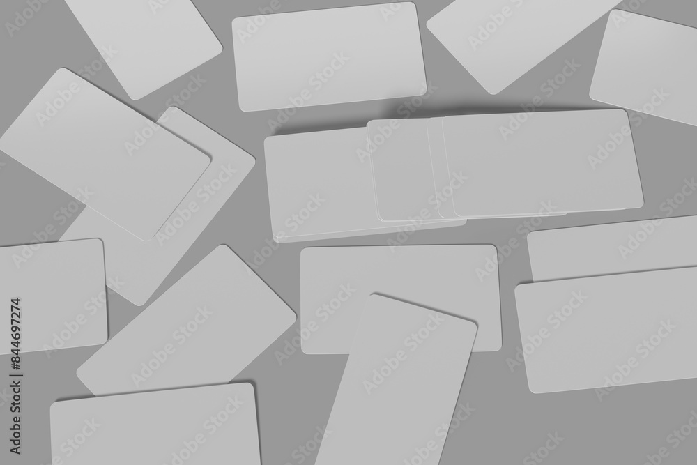 Abstrak business card 3D rendering Abstrak business card 3D rendering