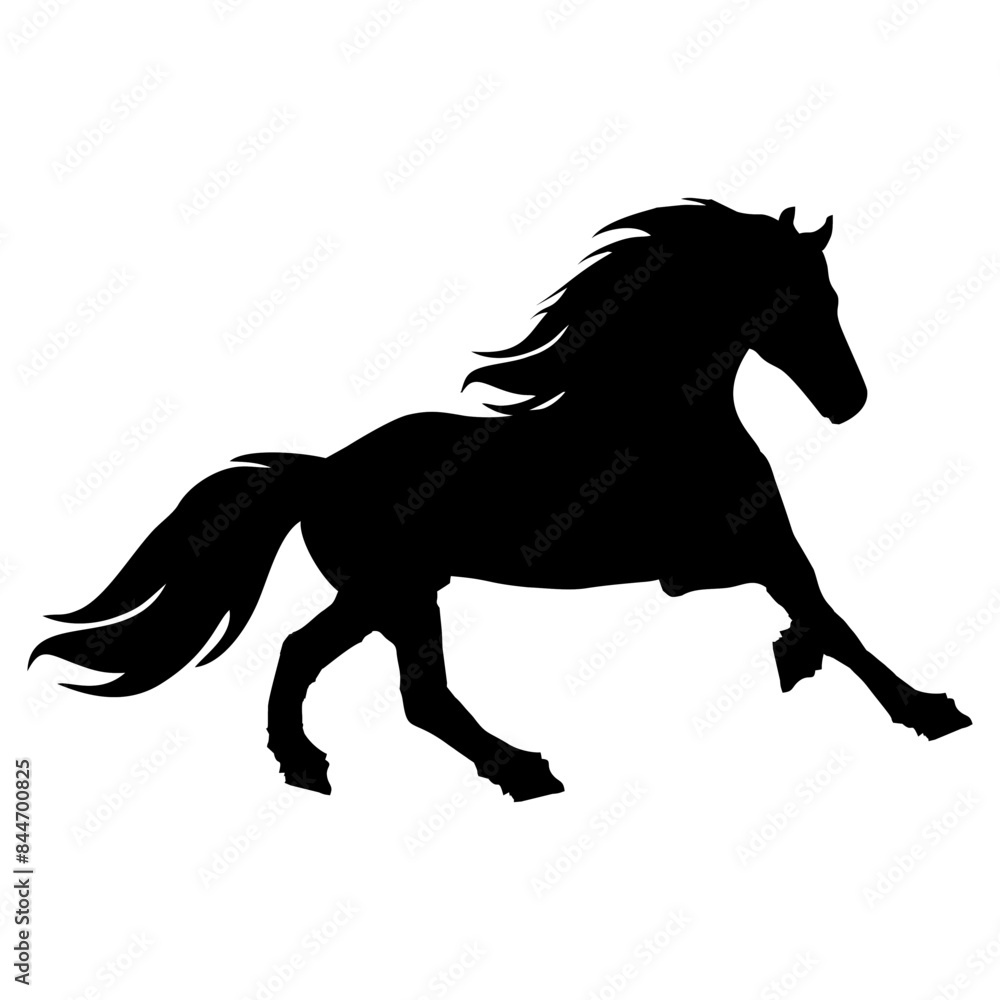 silhouette illustration background horse silhouette illustration background horse