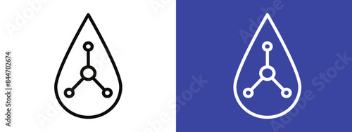 Retinol skincare icon indicating presence of retinol in products