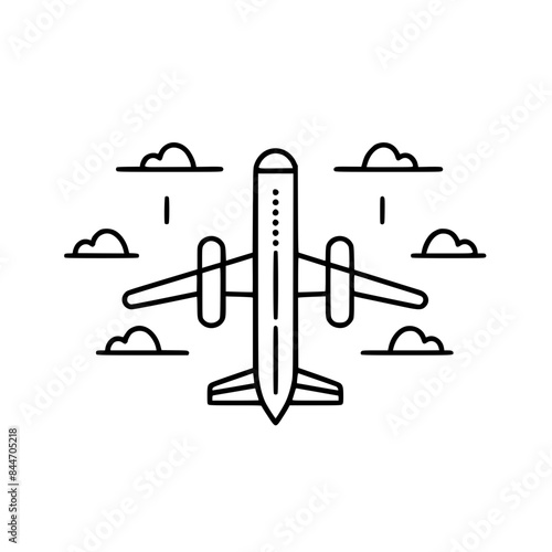 Travel Icons Svg, Vacation Icon Set, Travel, Web Sites, Winter Holiday Icons, Summer Holiday Icons, Airplane Svg, Airplane Clipart, Travel Svg, Airplane Silhouette, Airplane Png, Svg Files For Cricut,