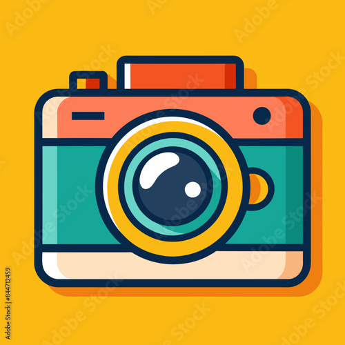 Camera Vector Illustration Icon