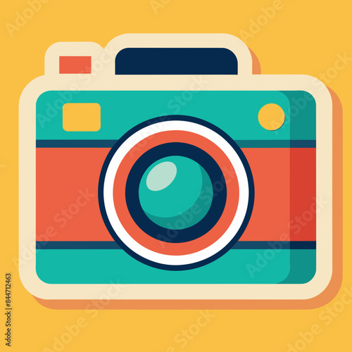 Camera Vector Illustration Icon