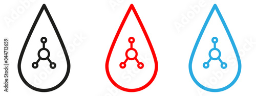 Retinol Icon Ideal for Skincare and Cosmetic Designs
