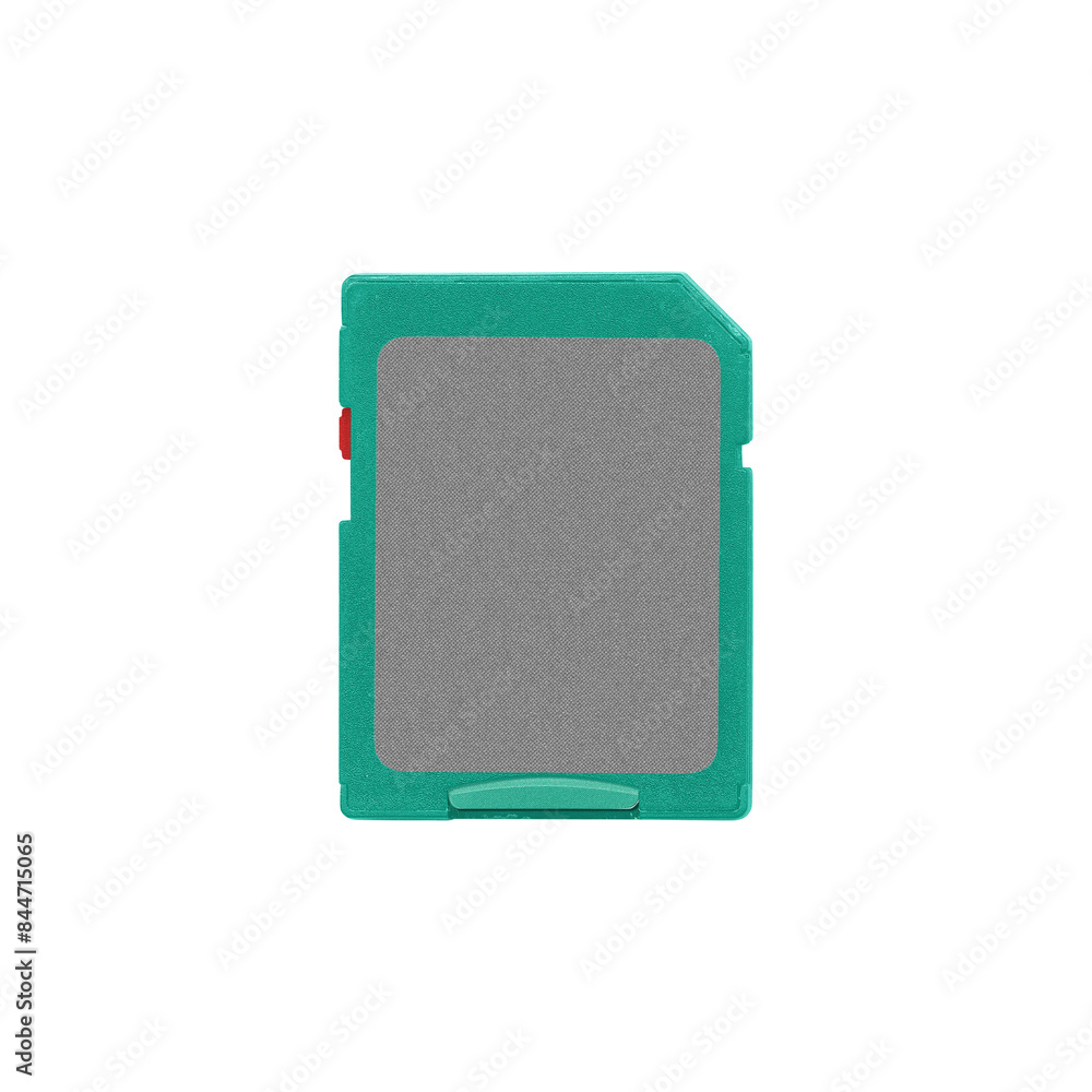 isolated mockup SD card adapter with micro sd card with empty space for image and text, mint color isolated mockup SD card adapter with micro sd card with empty space for image and text, mint color