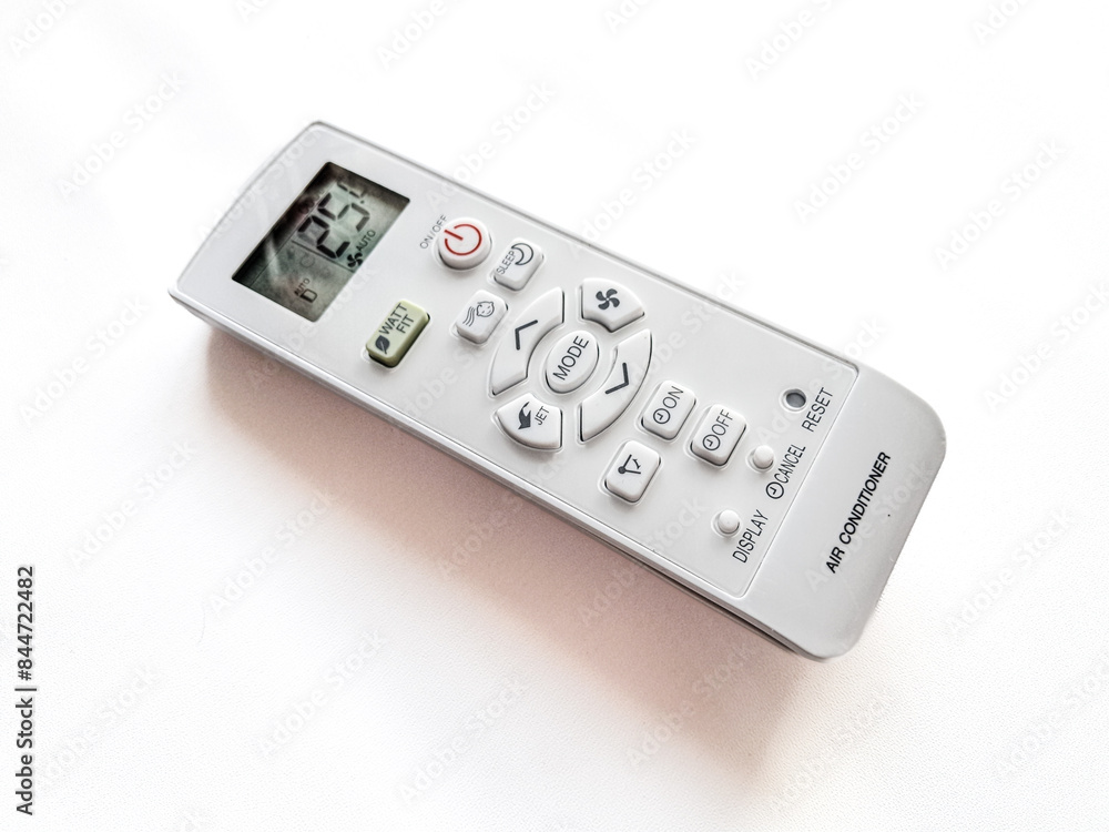 Adjust remote control of air conditioner to 25 degrees celsius Adjust remote control of air conditioner to 25 degrees celsius