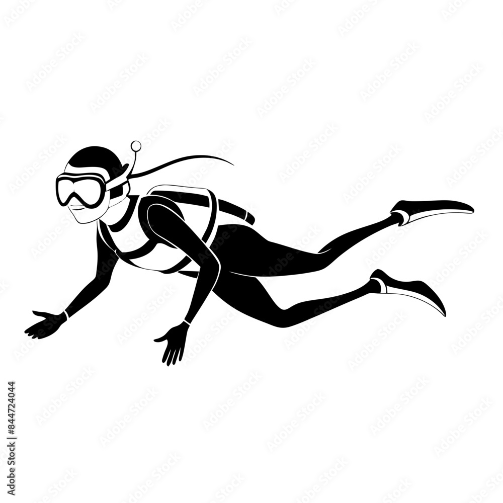 Graceful Underwater Explorer suit - mask, and snorkel, Graceful Underwater Explorer suit - mask, and snorkel,