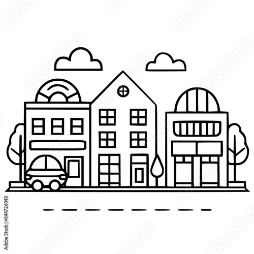 factory icon, garage icon, hotel icon, store icon, lighthouse icon, building exterior icon, built structure icon, shopping mall icon, architecture icon, police station icon, apartment icon, campus ico