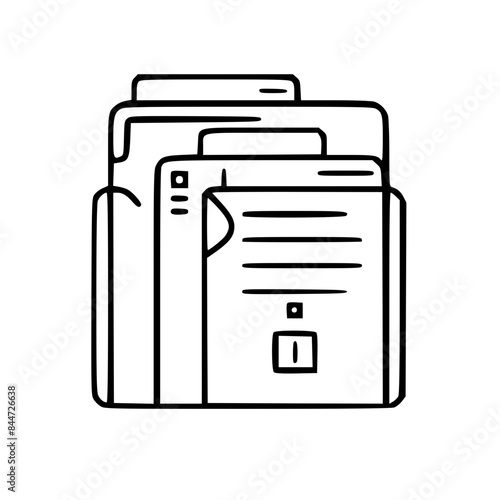 document icon, business icon, symbol icon, archive icon, contract icon, file icon, office icon, computer icon, message icon, web icon, folder icon, graphic icon, portfolio icon, magnifying glass icon,