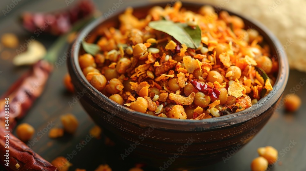 Crunchy and Spicy Chickpea Snack Chana Dal Namkeen Crunchy and Spicy Chickpea Snack Chana Dal Namkeen