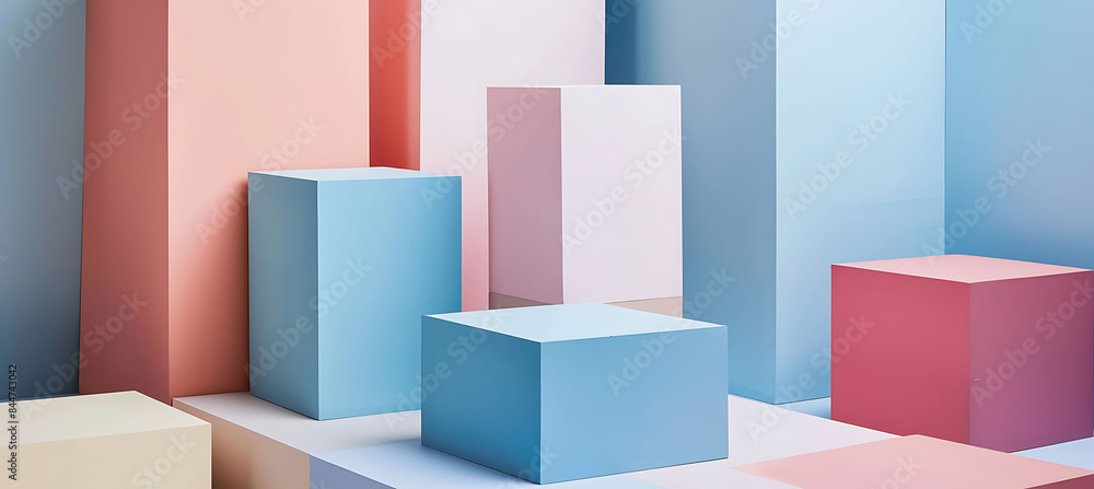 Serene Shades: Grey, Sky Blue, and Light Pink Backgrounds with Varied Shapes, Perfect for Calm Wallpaper Atmosphere Serene Shades: Grey, Sky Blue, and Light Pink Backgrounds with Varied Shapes, Perfect for Calm Wallpaper Atmosphere