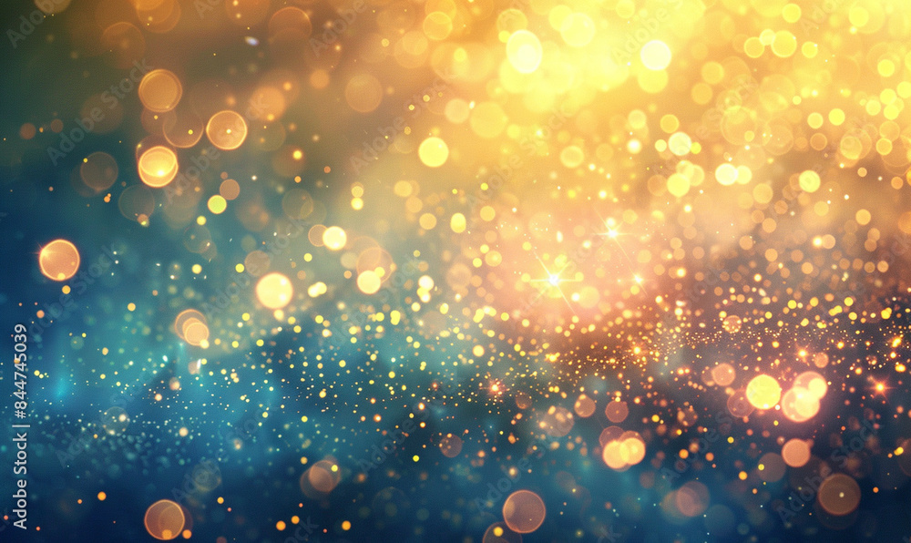 Ethereal Sparkle: A Mesmerizing Display of Shimmering Light and Glitter