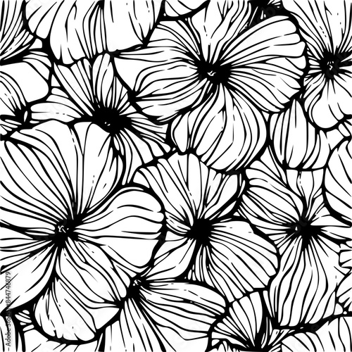 Wallpaper Mural summer floral seamless pattern, garden floral seamless pattern, seamless repeat pattern, boho floral seamless, flower paper, digital paper pack, digital backgrounds, digital scrapbook, floral pattern, Torontodigital.ca