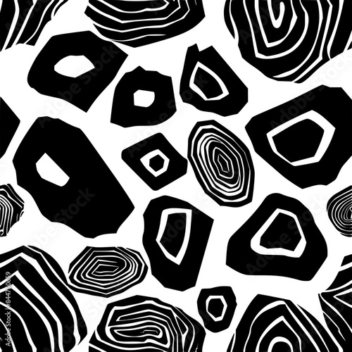 Wallpaper Mural Geode Pattern, seamless Geode Pattern Torontodigital.ca