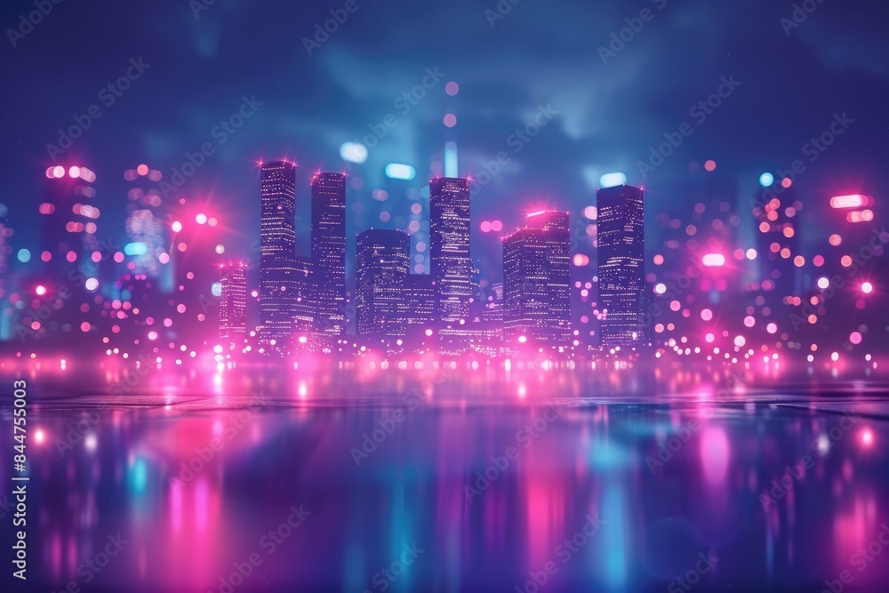 Lights of bustling city professional photography Lights of bustling city professional photography