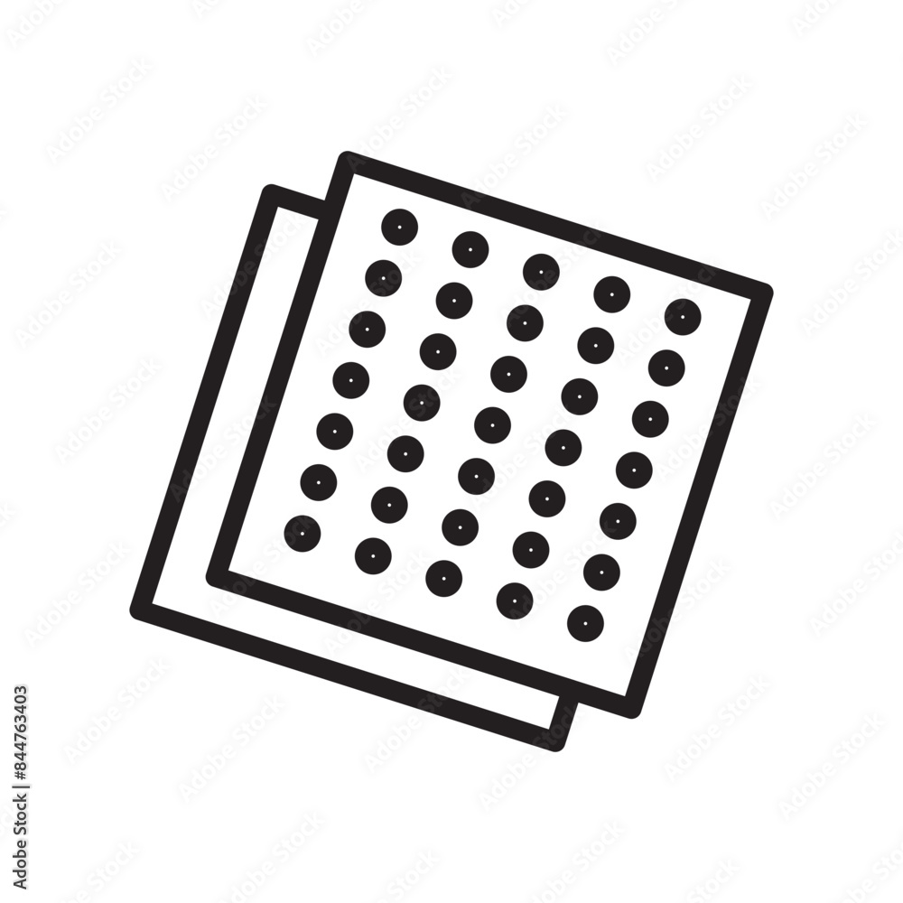 DIY Sandpaper Icon Ideal for Home Improvement and Construction Themes DIY Sandpaper Icon Ideal for Home Improvement and Construction Themes