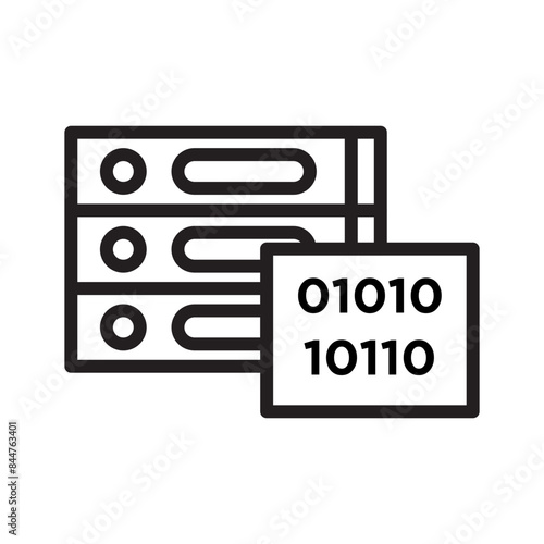 Data Icon Ideal for IT and Data Management Applications