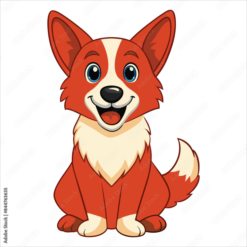 cute dog vector art. vector illustration dog collection cute dog vector art. vector illustration dog collection