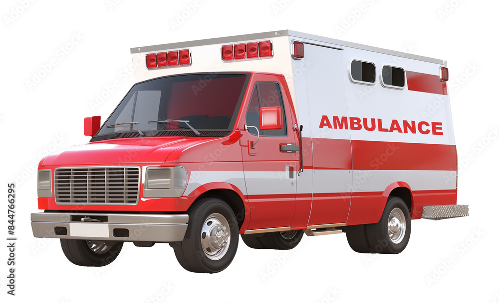 Ambulance Isolated on Transparent Background
Ambulance Isolated on Transparent Background