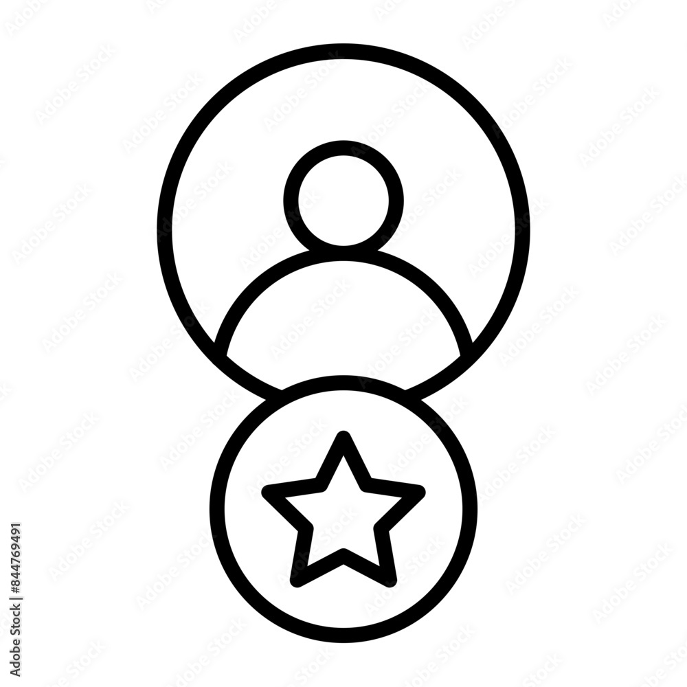 Expert Vector Line Icon Expert Vector Line Icon