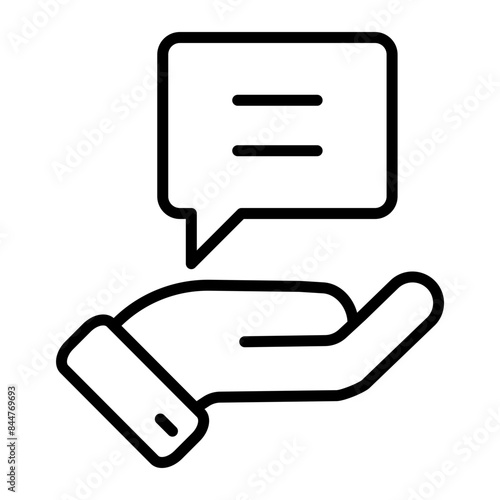 Advice Vector Line Icon