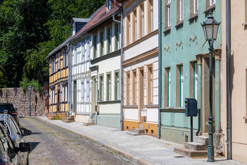 Altstadt von Bernau bei Berlin im Sommer photo