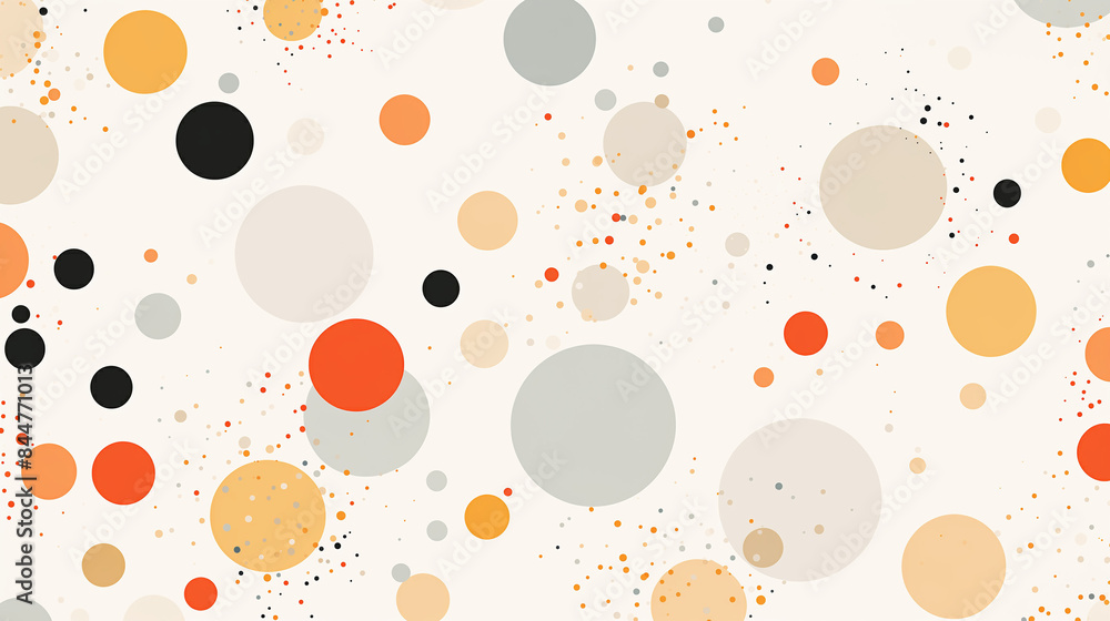 colorful circles patern on white background colorful circles patern on white background
