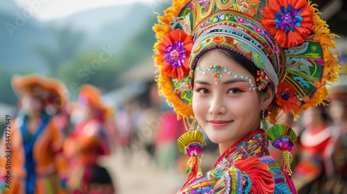 Traditional cultural festivals and celebrations photo