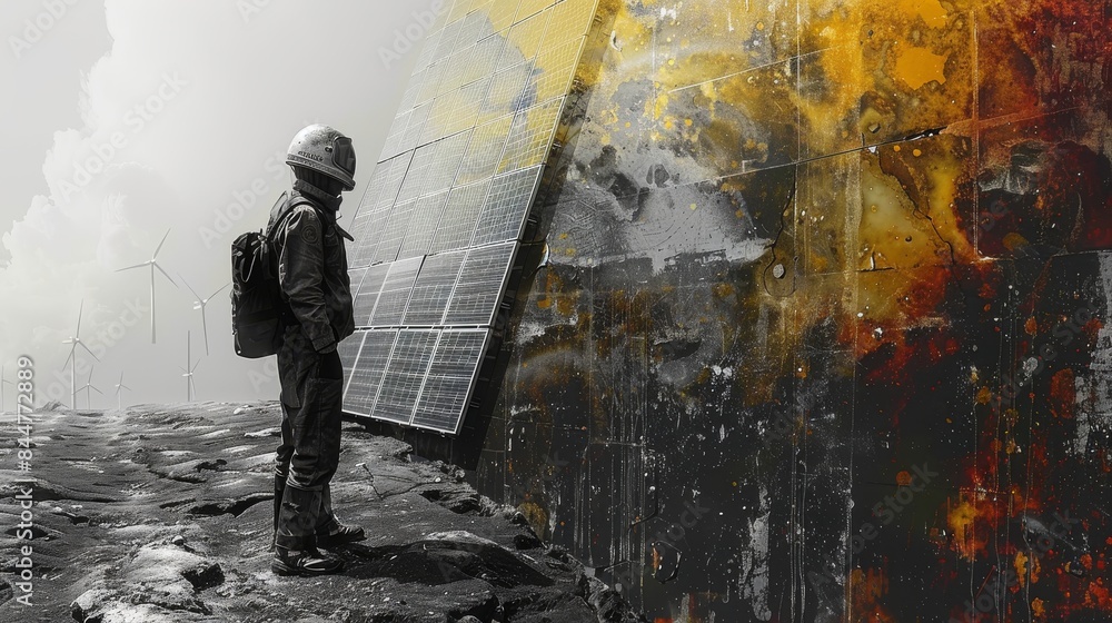 Solar Grid and Wind Blades Generative AI