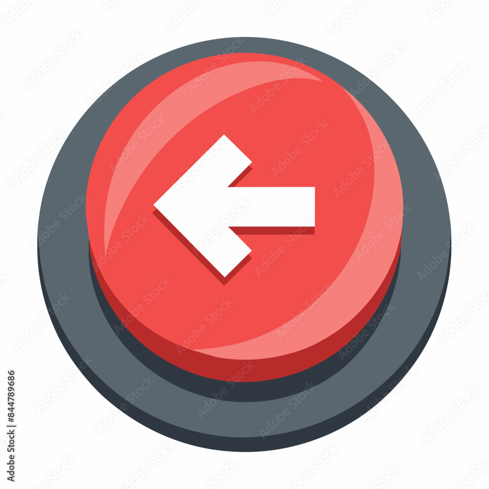 Arrow button icon vector illustration Arrow button icon vector illustration