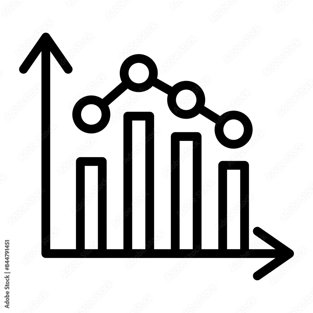 Diagram Vector Line Icon Diagram Vector Line Icon