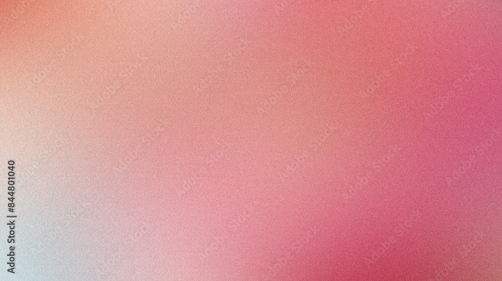 Grainy noise gradient background seamlessly transitions from pink to peach Grainy noise gradient background seamlessly transitions from pink to peach