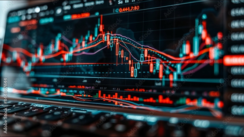 Stock Market Bar Chart Financial Indicators Technical Analysis Stock Market Bar Chart Financial Indicators Technical Analysis