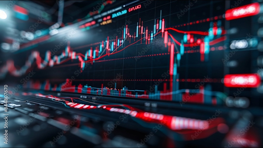 Stock Market Bar Chart Financial Indicators Technical Analysis Stock Market Bar Chart Financial Indicators Technical Analysis