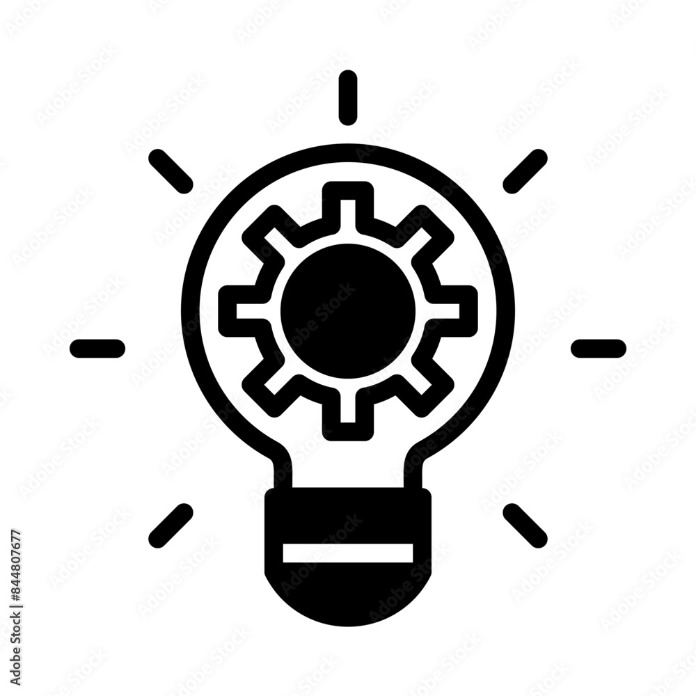 Knowledge icon or logo illustration outline black filled style Knowledge icon or logo illustration outline black filled style