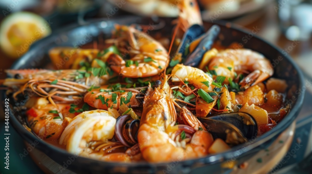 Seafood delicacy dish Seafood delicacy dish