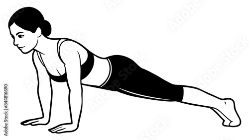 woman doing stretching exercise