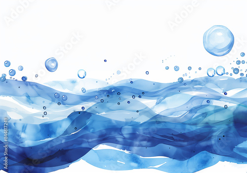 涼しげな水面の抽象画
Abstract image of cool water surface
