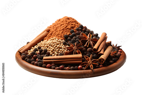 Wallpaper Mural Garam Masala00 isolated on transparent background. Torontodigital.ca
