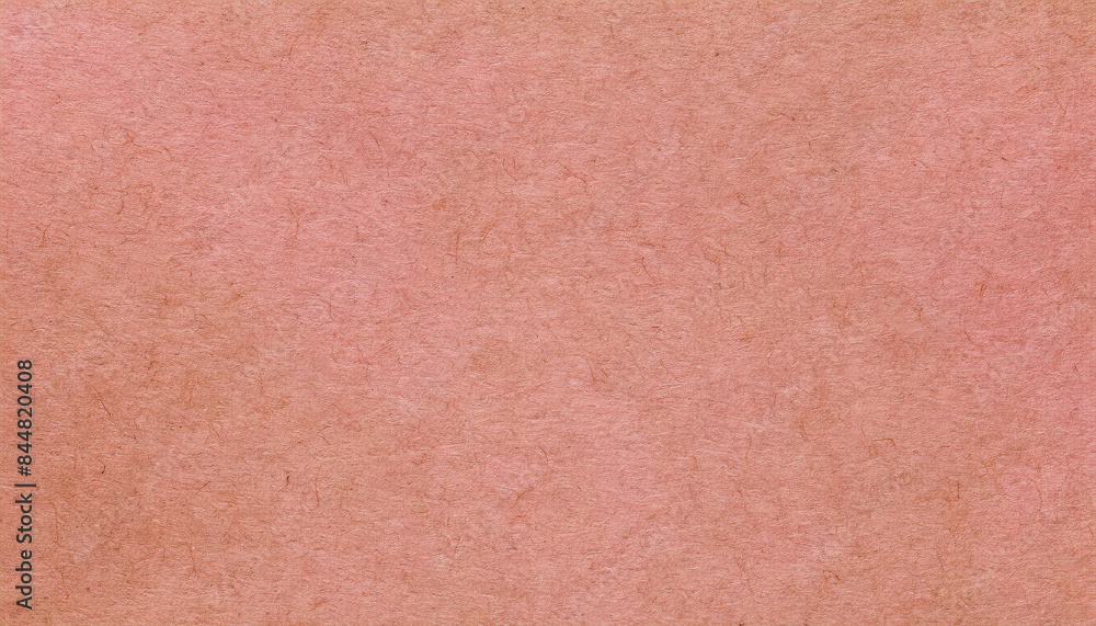 Fototapeta premium Dusty, grainy, rough, earthy pink paper texture with visible fibers, for minimalistic art or backgrounds.