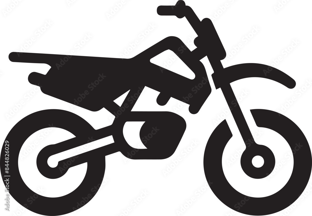 motorcycle icon on white background motorcycle icon on white background