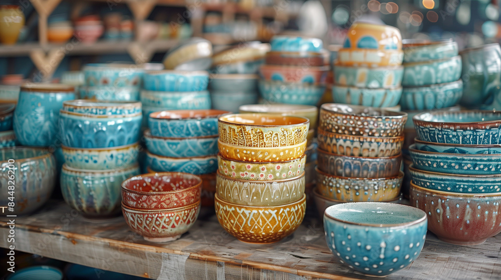 Fototapeta premium Magical crockery-1
