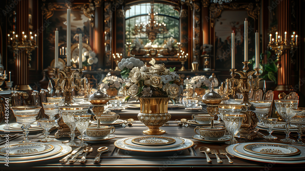 Royal dinner set making them highly detailed-1 Royal dinner set making them highly detailed-1